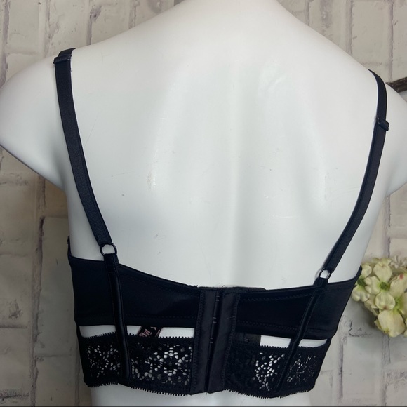 VICTORIA’S SECRET Very Sexy Long Line Plunge 32DD - Picture 5 of 14